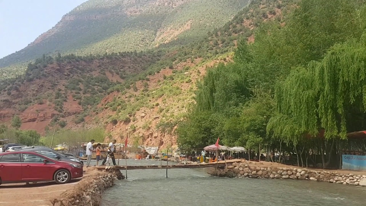 مناظر خلابة في أوريكة منطقة مراكش المغرب # ourrika Région  Marrakech