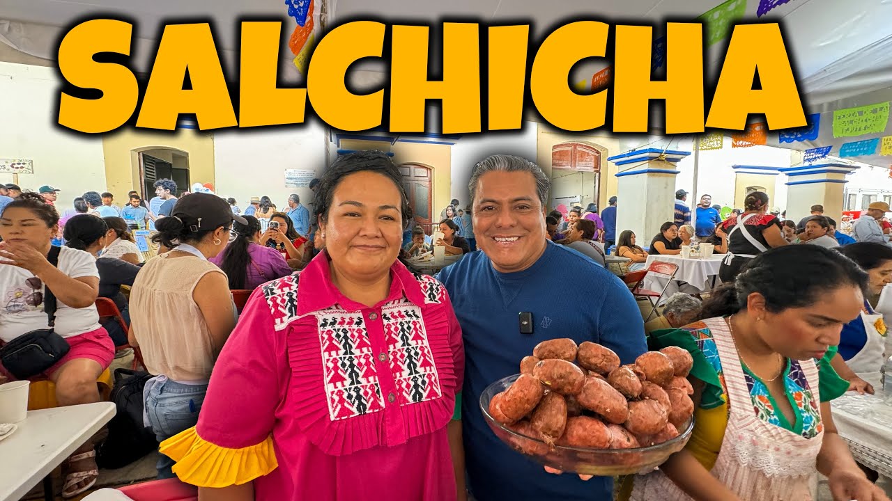 OAXACA y su SALCHICHA TRADICIONAL | Feria de la Salchicha de EJUTLA DE CRESPO, OAXACA