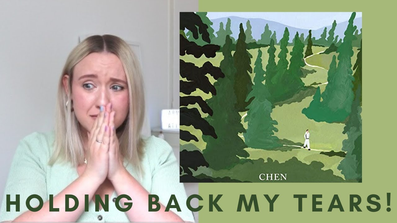 HOLDING BACK MY TEARS! CHEN (첸) APRIL, AND A FLOWER ALBUM FIRST LISTEN & REACTION!