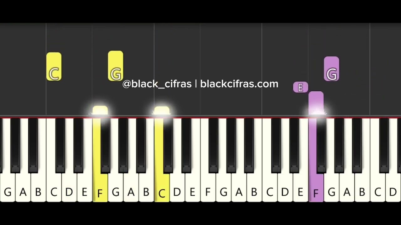 Vejo enfim a Luz Brilhar | Enrolados | Tutorial Piano | EASY | FÁCIL