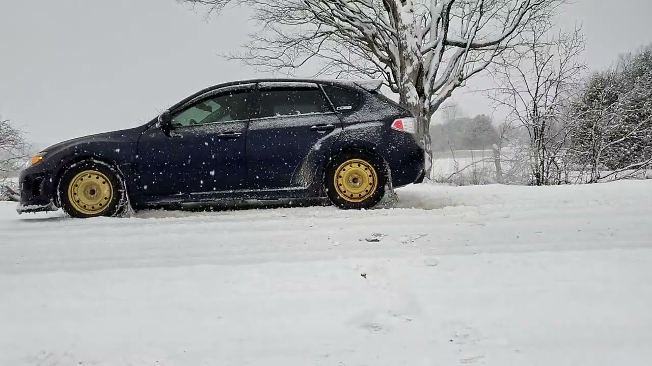 Subaru WRX slow motion AWD