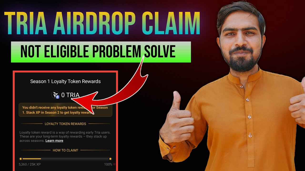 How To Claim Tria Token From Airdrop | Tria Airdrop Distribution Start