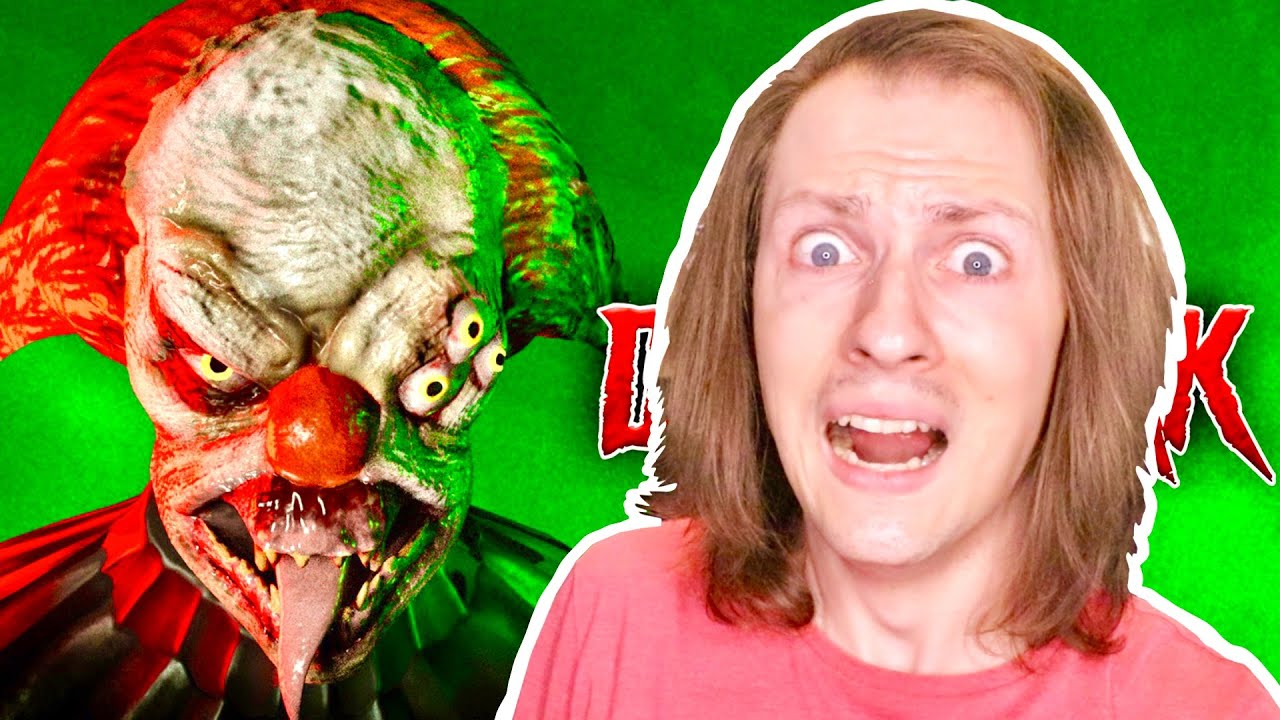 N’allez jamais dans ce parc d’attraction hanté par ce clown qui fait PEUR ! Délires de Max