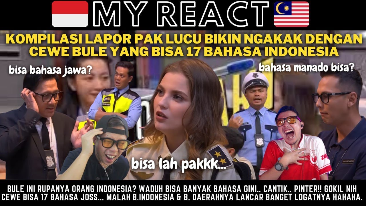 WKWKW! KOMPILASI LAPOR PAK BERSAMA ANDREA BULE JOWO