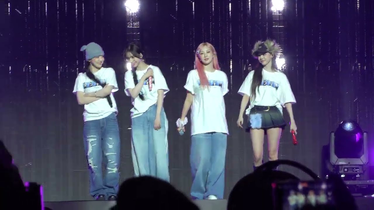 250130 aespa(에스파) 'Just Another Girl' aespa LIVE TOUR - SYNK : PARALLEL LINE - in Oakland