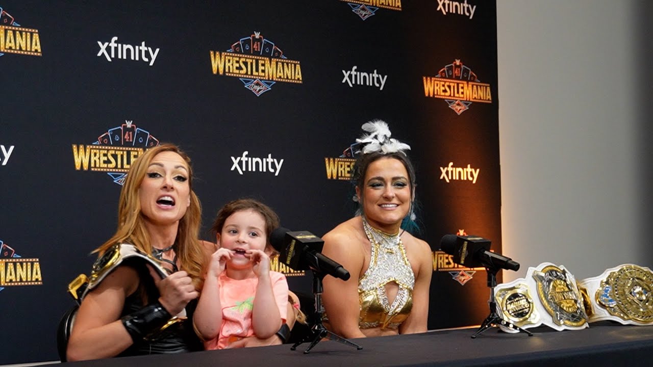 BECKY LYNCH ADDRESSES HER WWE RETURN AT WRESTLEMANIA 41 PRESS CONFERENCE [FULL VIDEO]
