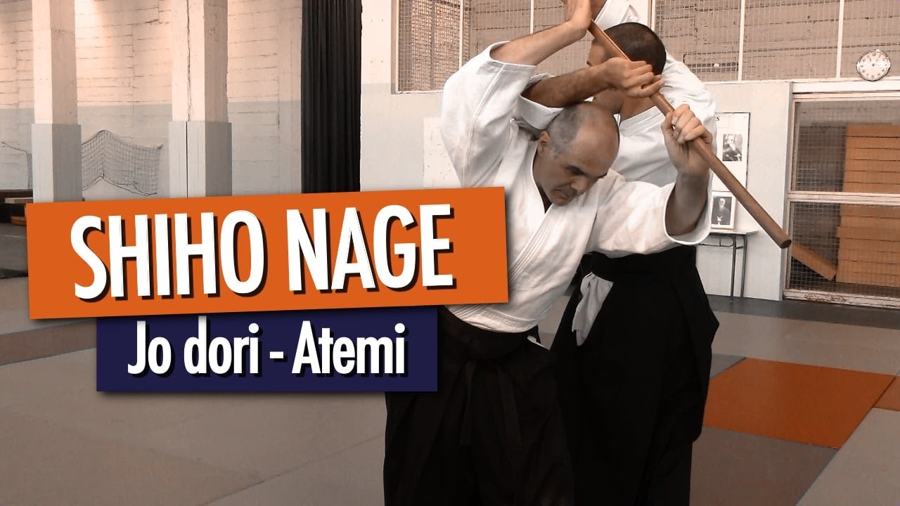 SHIHO NAGE - Atemi Jo Dori (Aikido Iwama)