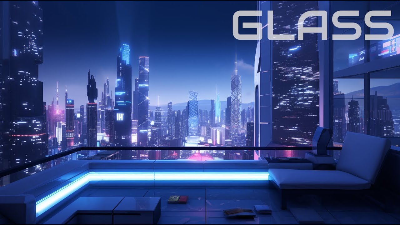 Glass: A RELAXING Night In The City Of Glass (Inspired by MIRROR'S EDGE)