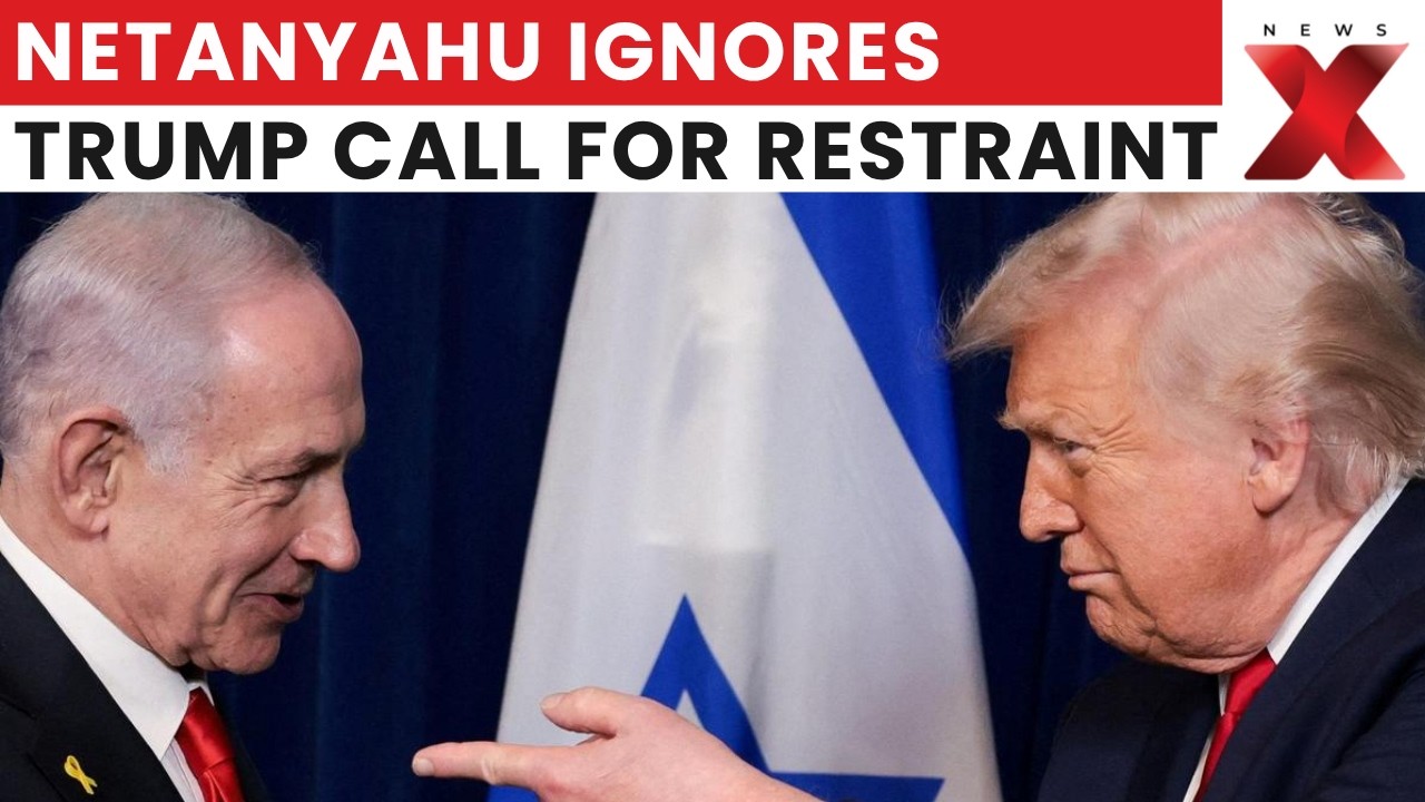 Iran-Israel War: Israel Strikes Iran Despite Trump's Warning to Netanyahu | Latest News | NewsX