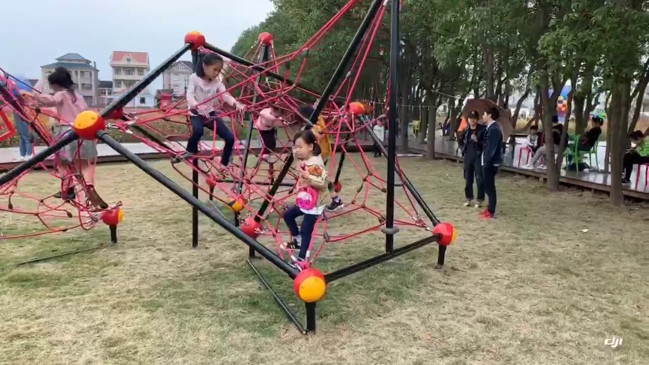 KidsPlayPlay Rope Net playground equipment products show