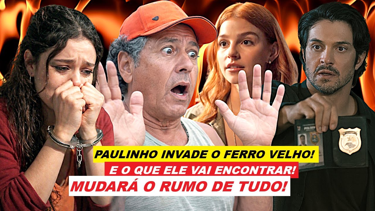 TRÊS GRAÇAS - PAULINHO INVADE O FERRO VELHO! MAS POR CONTA DE UM DETALHE O RUMO DE TUDO VAI MUDAR!