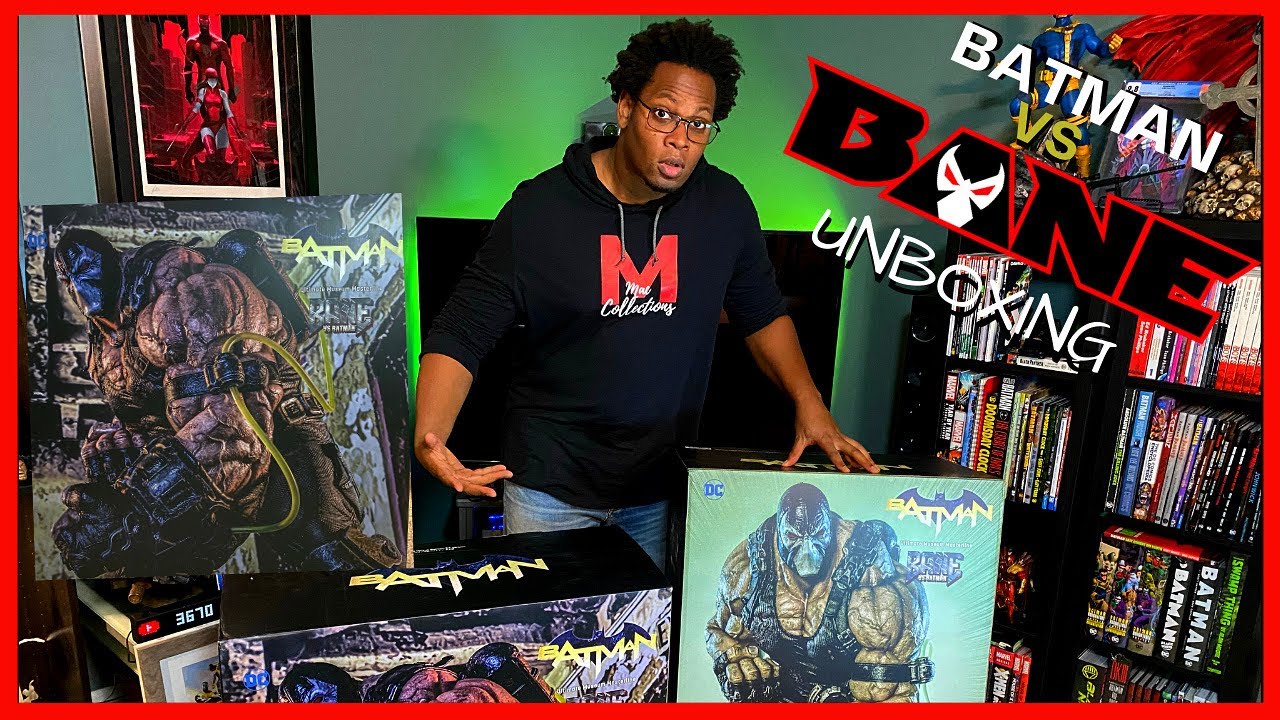 BANE VS BATMAN EX 1/3 Statue 4K UNBOXING | By Prime 1 Studio : REAL FIRST ON YOUTUBE!!