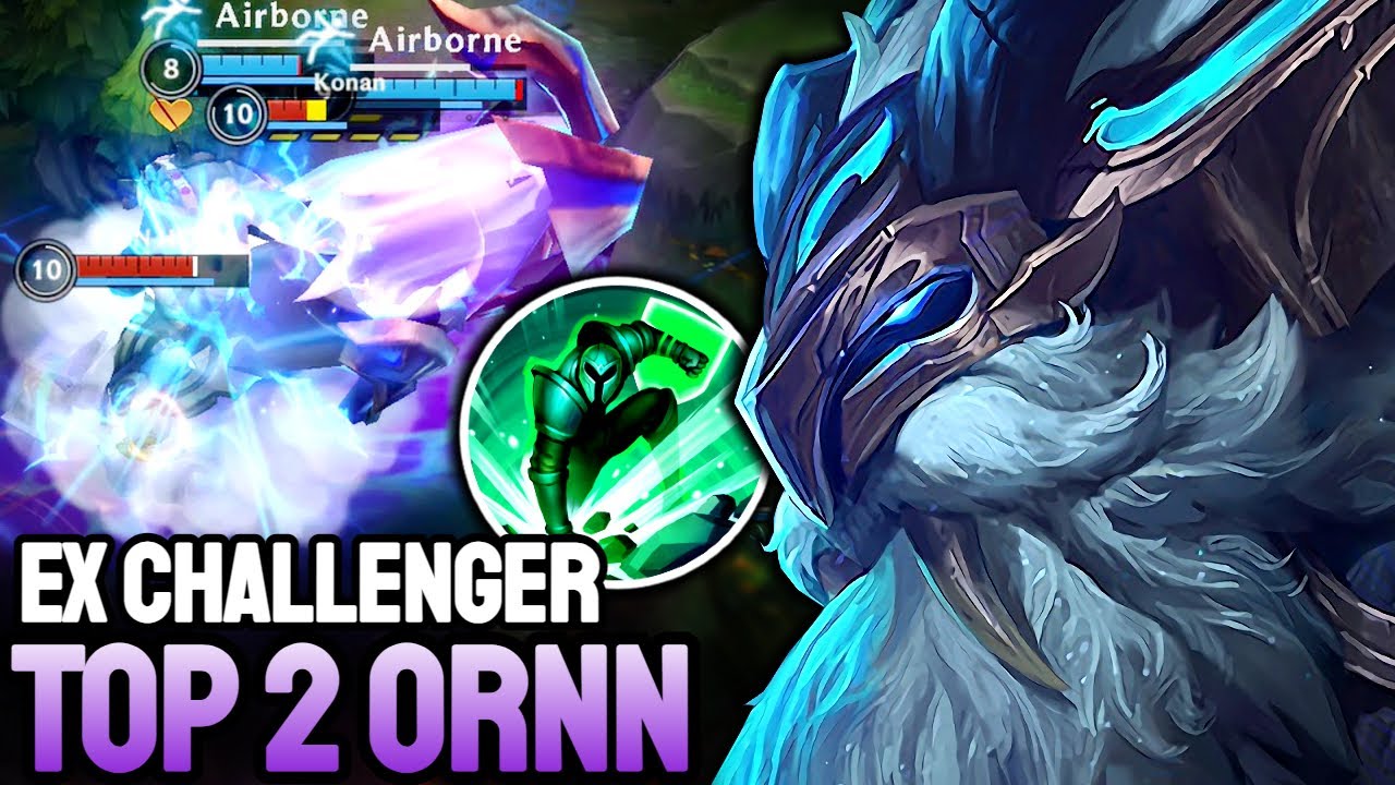 WILD RIFT ORNN - TOP 2 ORNN GAMEPLAY - EX CHALLENGER RANKED