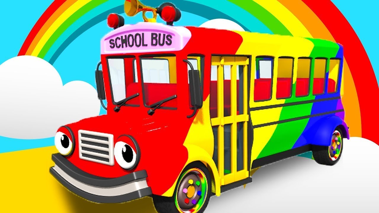Wheels On The Bus Poem 2026 | New Nursery Rhyme Songs 2026 | Cartoons for Babies | New English Poems