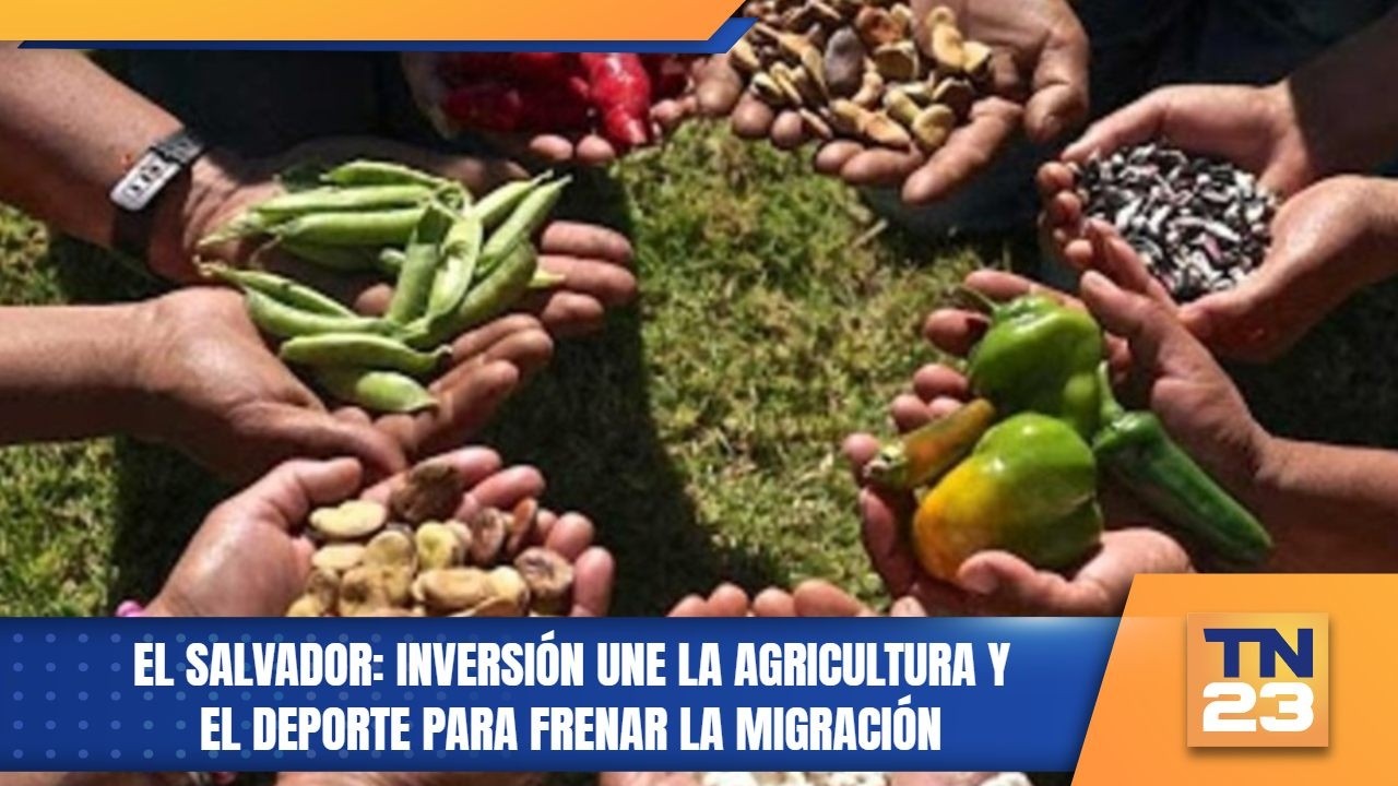 El Salvador: Inversión une la agricultura y el deporte para frenar la migración