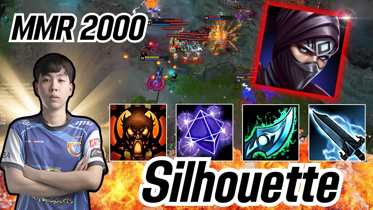 HoN REBORN - Silhouette MMR 2000 เล่นกันอย่างตึง!! feat.@PTYGOGO