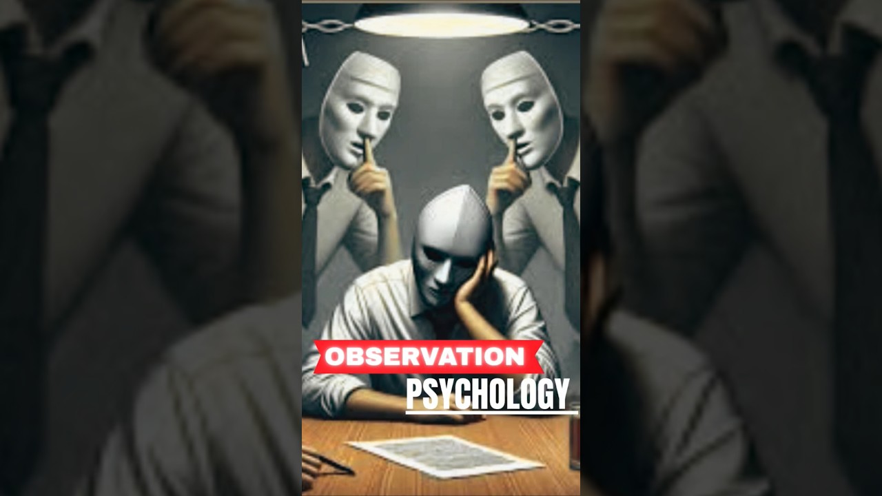 Observation Power😈 | How to Observation Anyone | Dark psychology tricks 