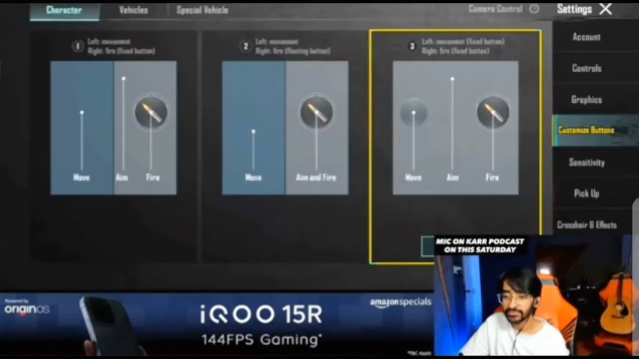 ARUN NEW SENSITIVITY SETTINGS IN BGMI 4.2 FOR BGMI