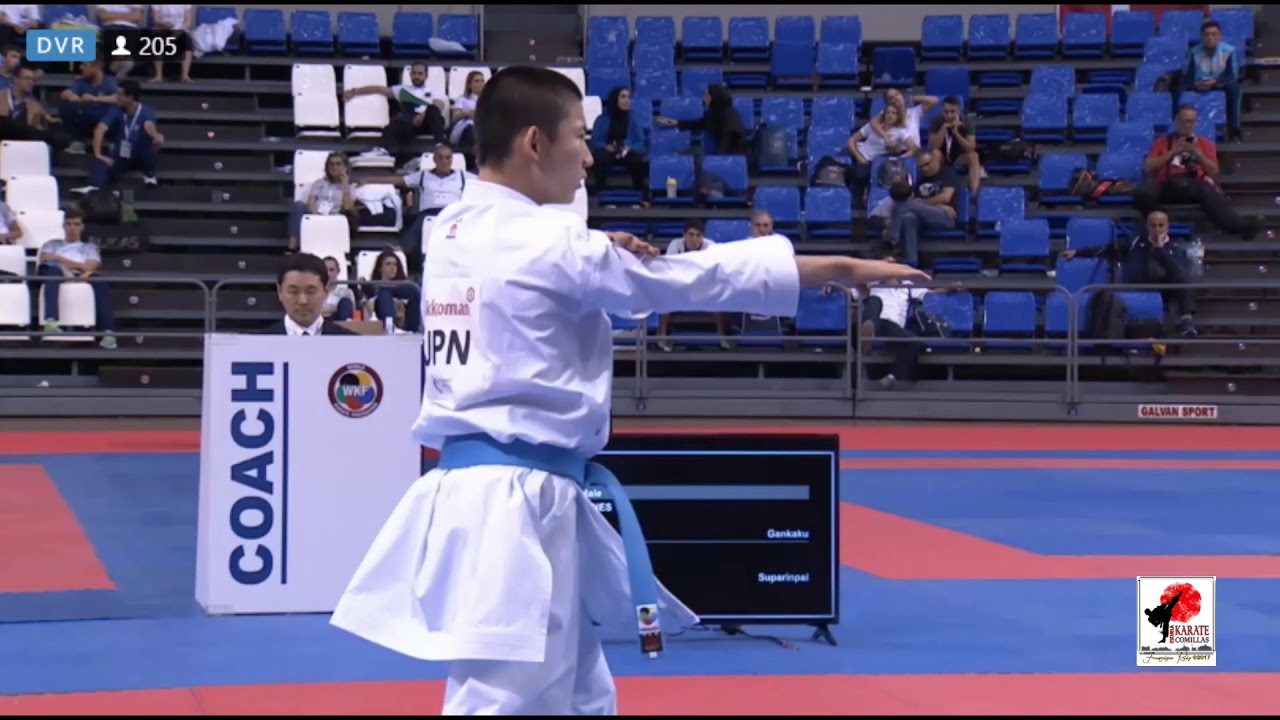 X WKF Junior, Cadet &U21 World Championships, 2.017, Tenerife (Spain). Final Kata Cadet Male