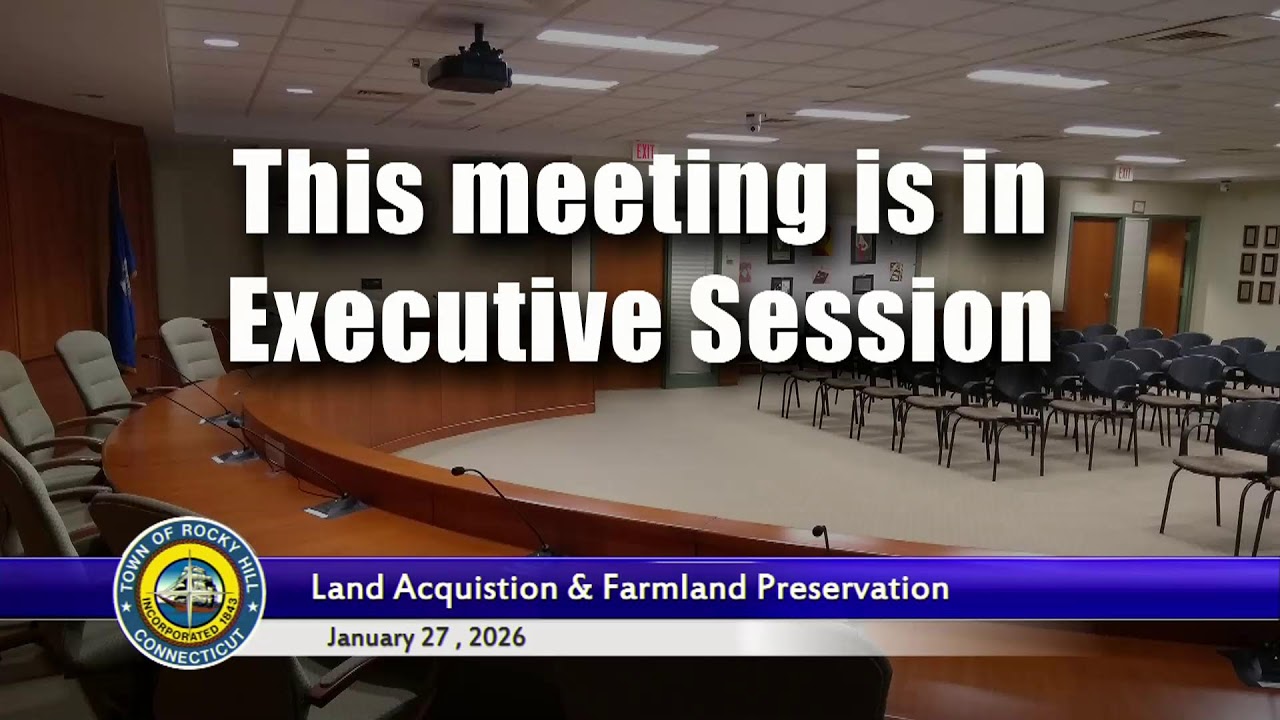 Land Acquistion  & Farmland Preservation - January 27,  2026