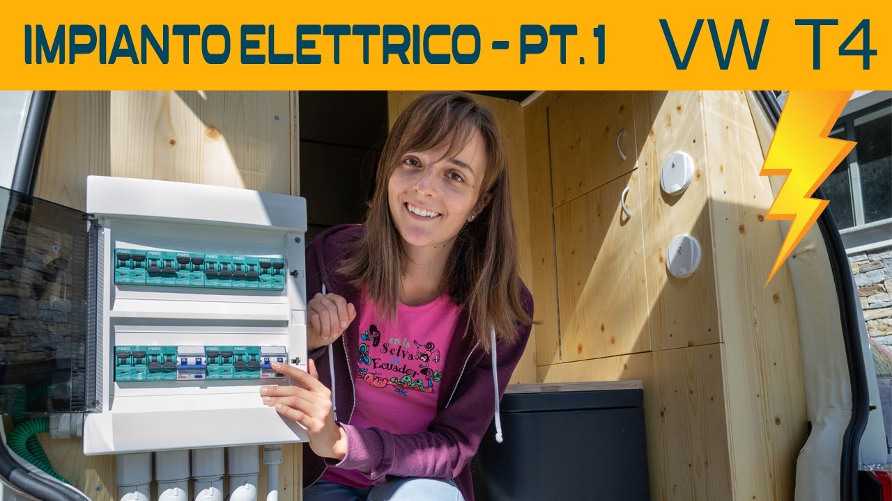 IMPIANTO ELETTRICO NERD per camper Volkswagen T4 (pt. 1) ⚡️ Come realizzarlo passo a passo