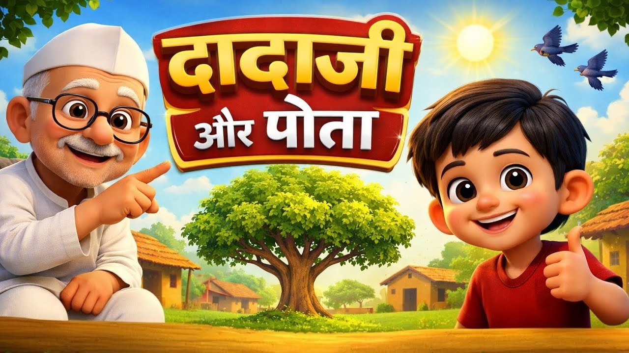 📖 Grandfather and the Boy | Moral Story for Kids | 3D Cartoon Animation