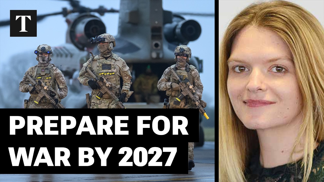 UK Military Chiefs Say Britain Must Prepare For War As Soon As 2027 | Larissa Brown