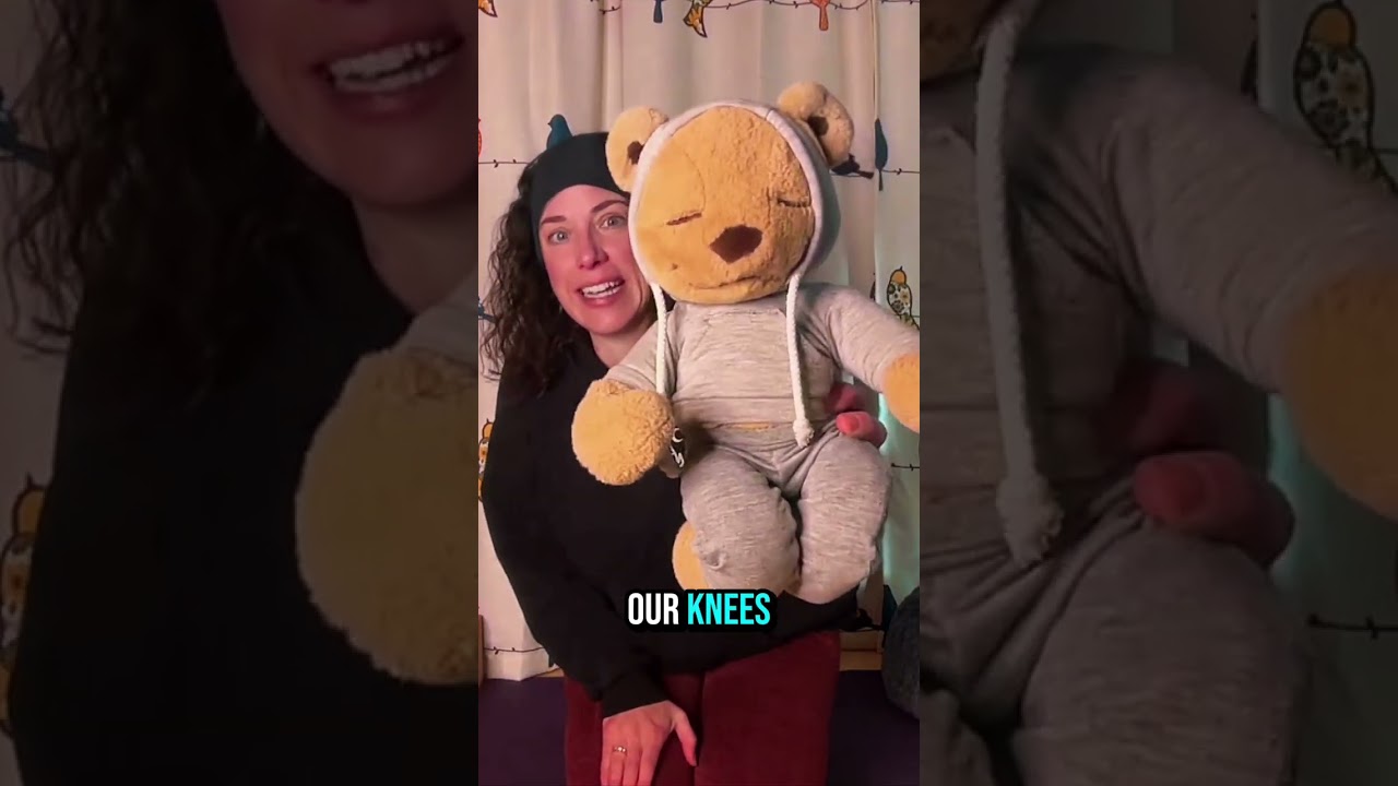 🌿 Поза ребенка для сильных эмоций | Моя любимая поза для успокоения в детской йоге 🧘&zwj;♀️💛