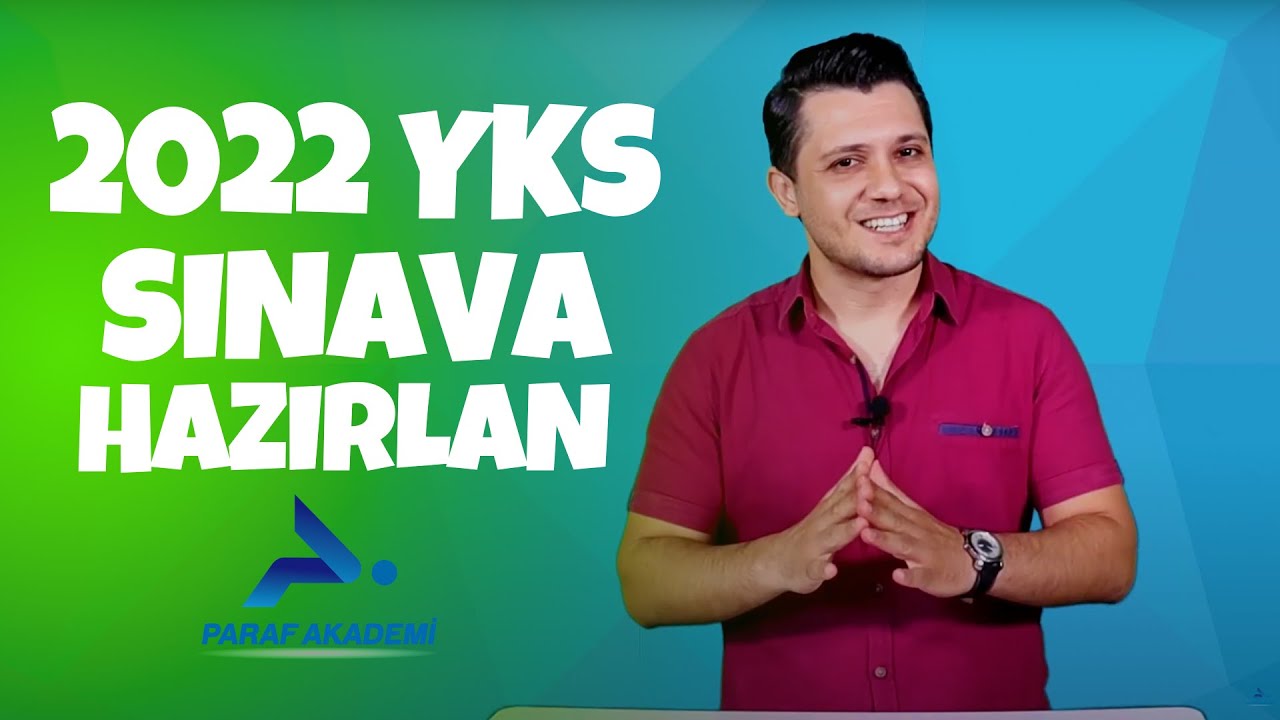 2022 YKS'ye Bomba Gibi Hazırız! | Sınavlara Paraf Akademi Farkıyla Birlikte Hazırlanalım!