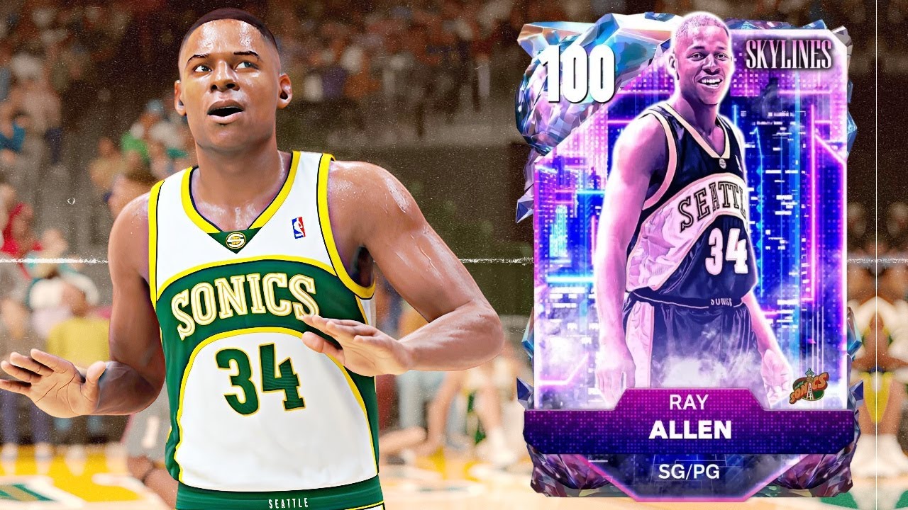 100 OVERALL Ray Allen is TRASH in NBA 2K25 MyTeam