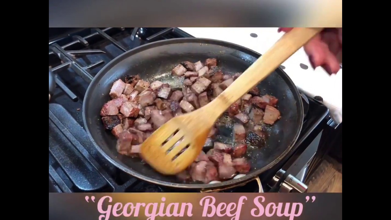 BEEF SOUP KHARCHO | GEORGIAN SOUP KHARCHO