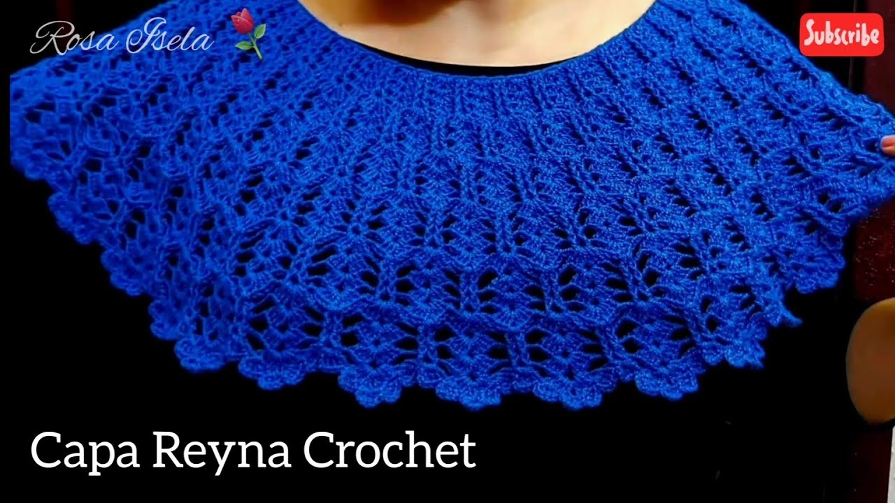 Capa Reyna Crochet o Blusa Talla G/XL