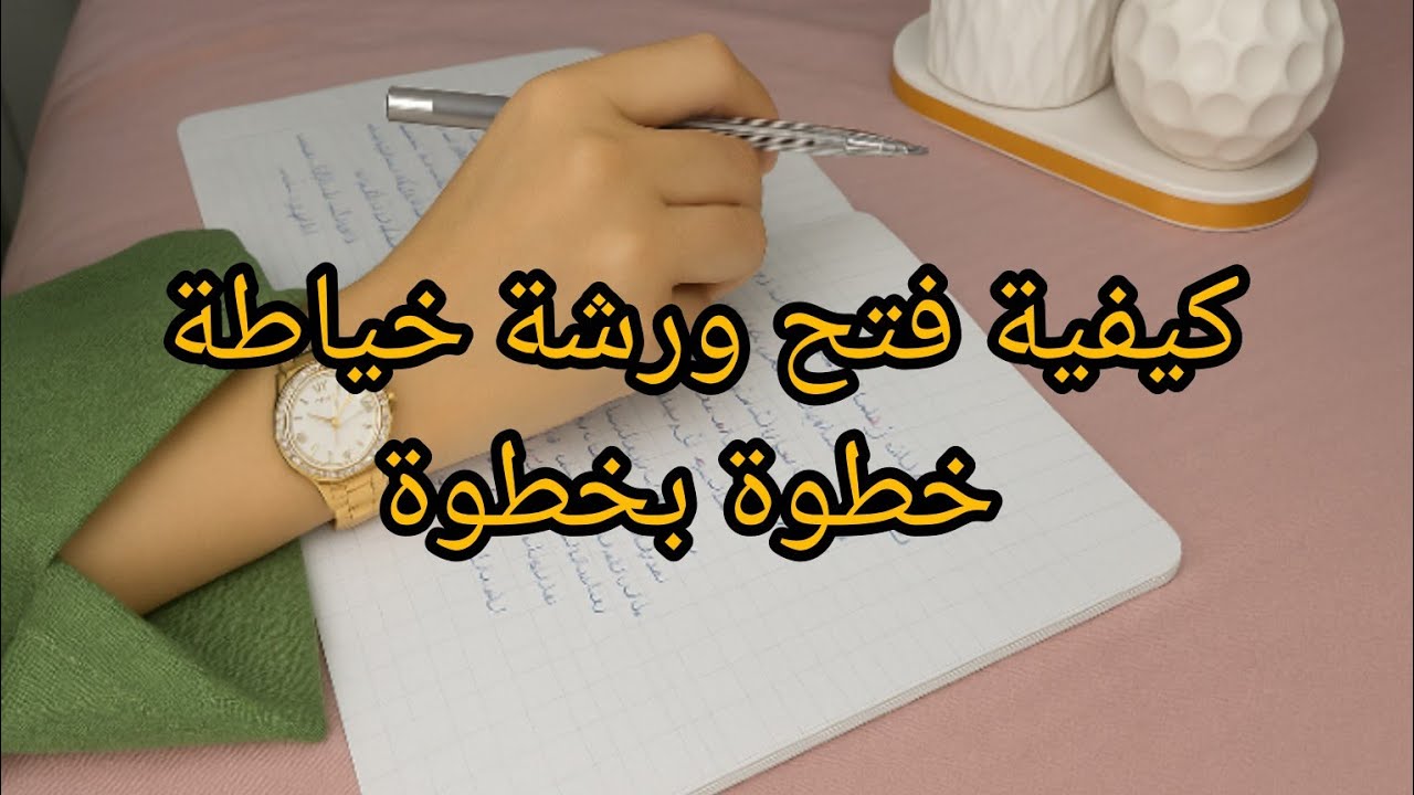 كيفاش تفتحي ورشة خياطة في الجزائر 💰 مشروع مربح من الدار خطوة بخطوة 2025