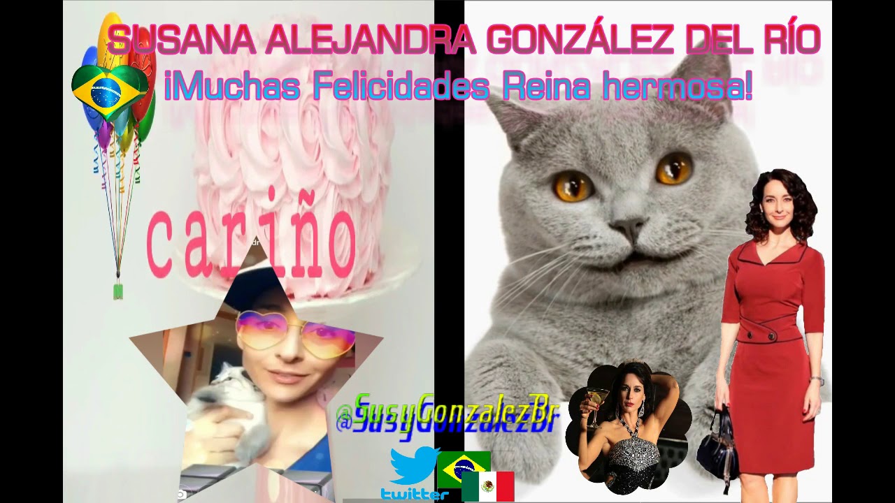 Feliz cumpleaños Susana González (2018)