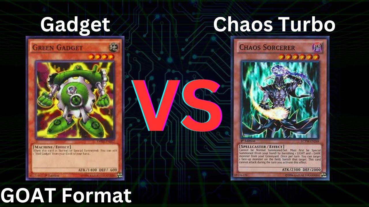 Gadgets vs Chaos Turbo OCG Goat Format
