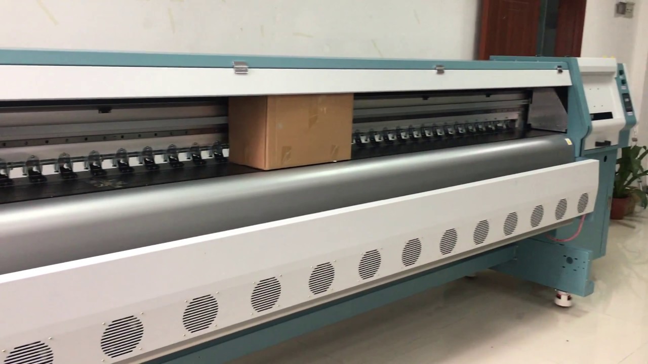 Konica 512I large format printer 4/8 printheads heavy duty printing machine