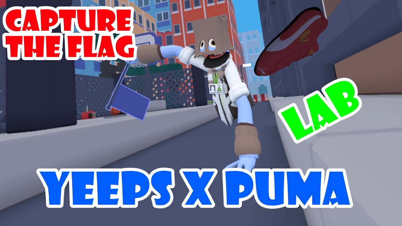 YEEPS X PUMA LABCAPTURE THE FLAG #yeeps #vr