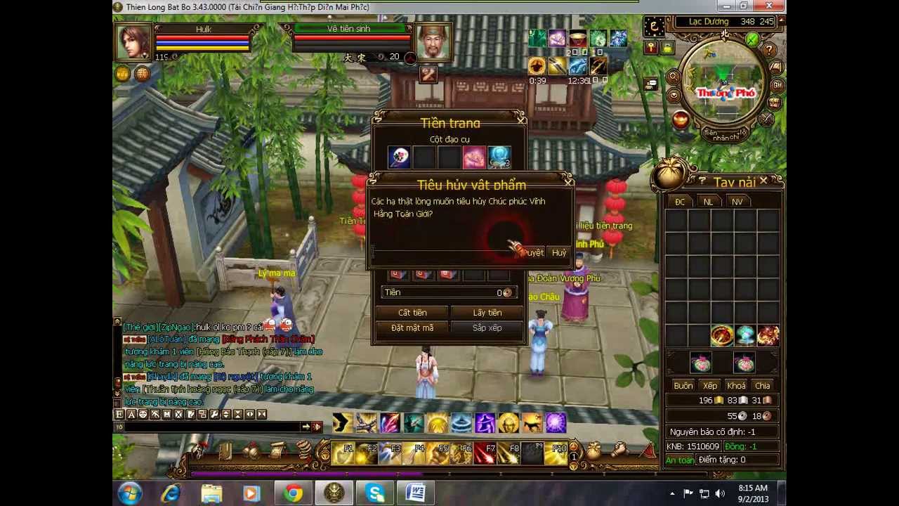 Hướng Dẫn C&aacute;c delete đồ cho 1 s&ocirc; game thủ