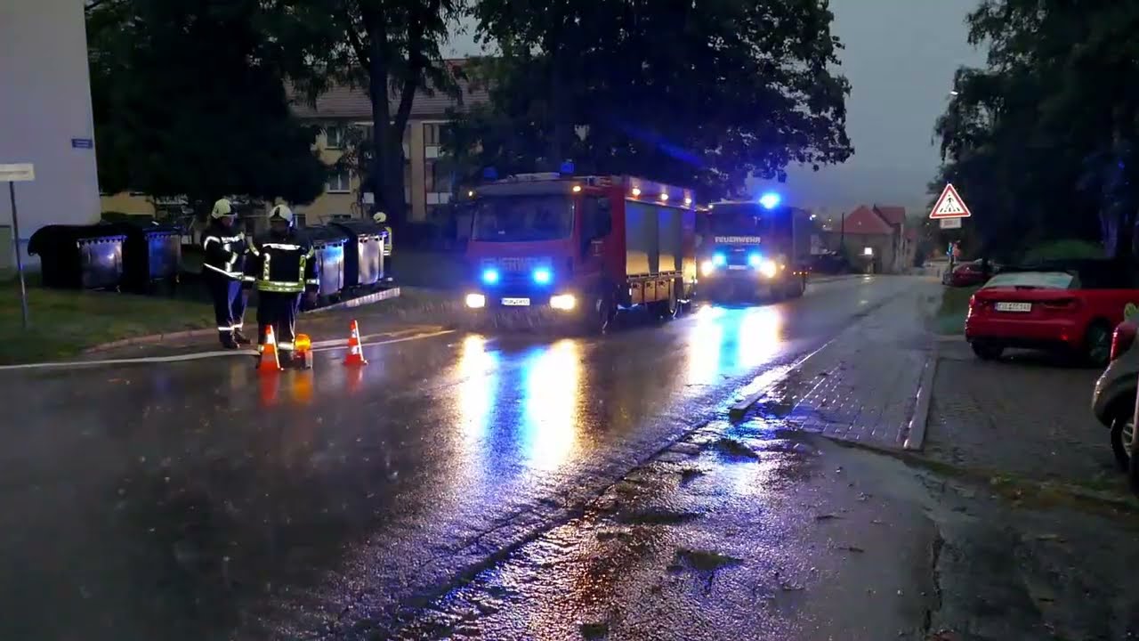 Eisleben / Helfta /  Starkregen