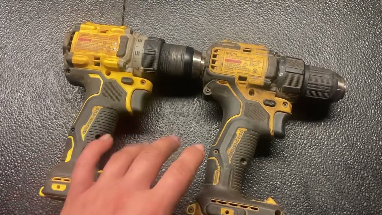 Dewalt DCD800 vs DCD708 comparison