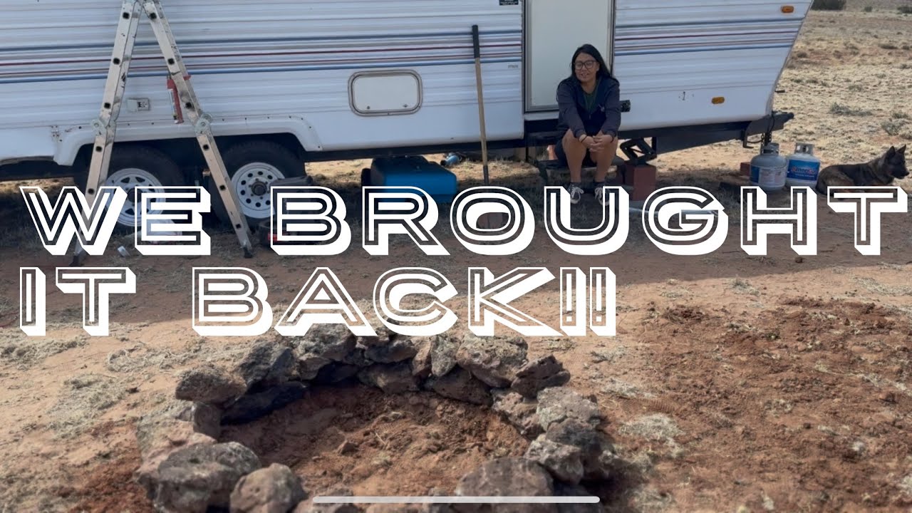 Building another fire pit|off-grid,camper|