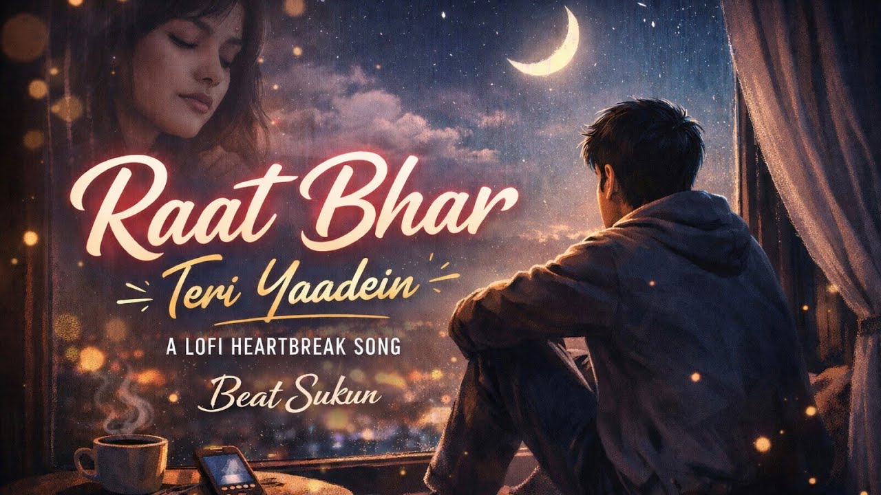 💔 “Raat Bhar Teri Yaadein… | 3AM Alone Lofi 🥀 (Use Headphones)”