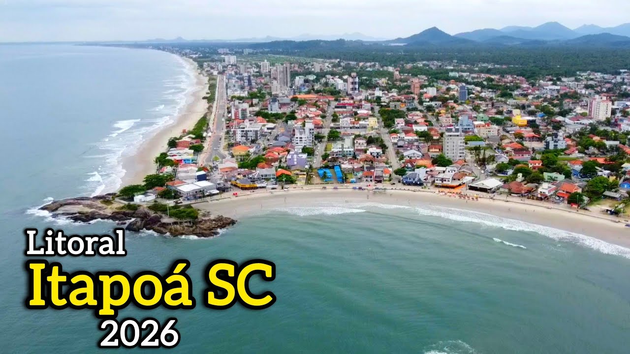 ☑️ Um giro pela PRAIA CATARINENSE!!! Itapo&aacute; SC 