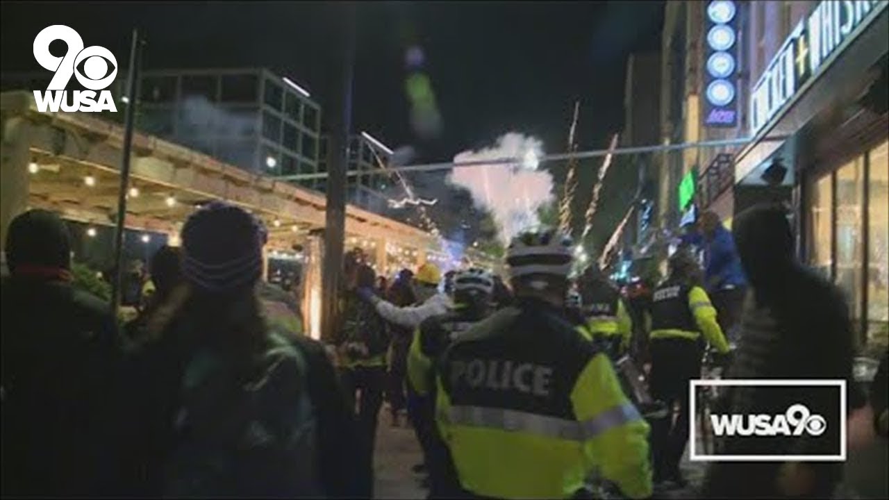 Hundreds protest in DC following recent fatal police shootings nationwide