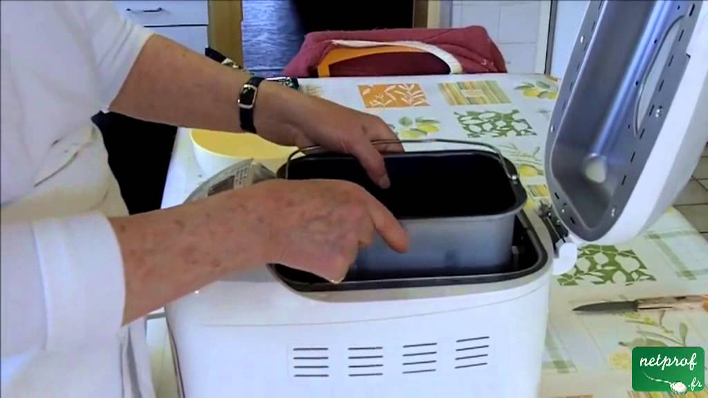 Faire son pain avec la machine à pain