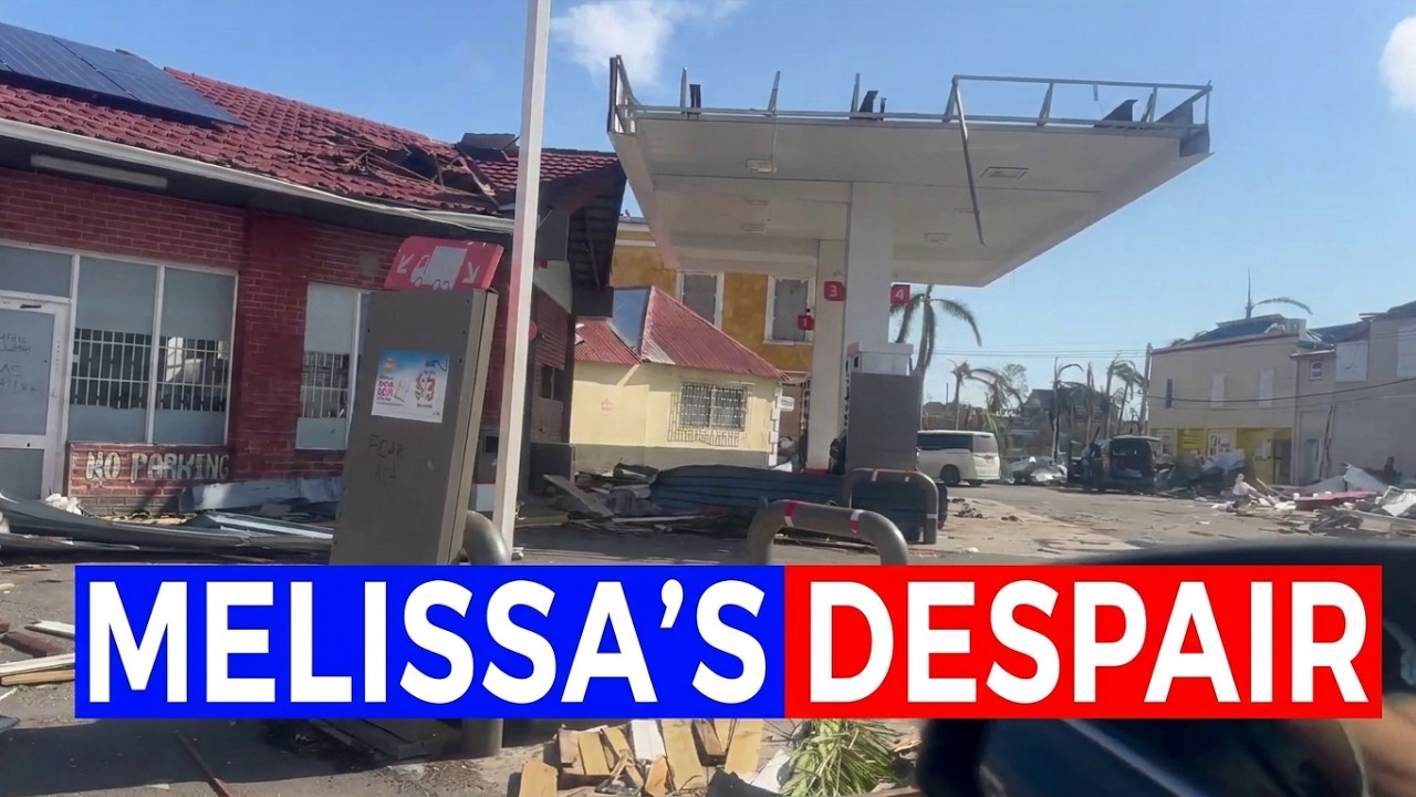 MELISSA leaves DESOLATION and DESPAIR in WESTERN Jamaica