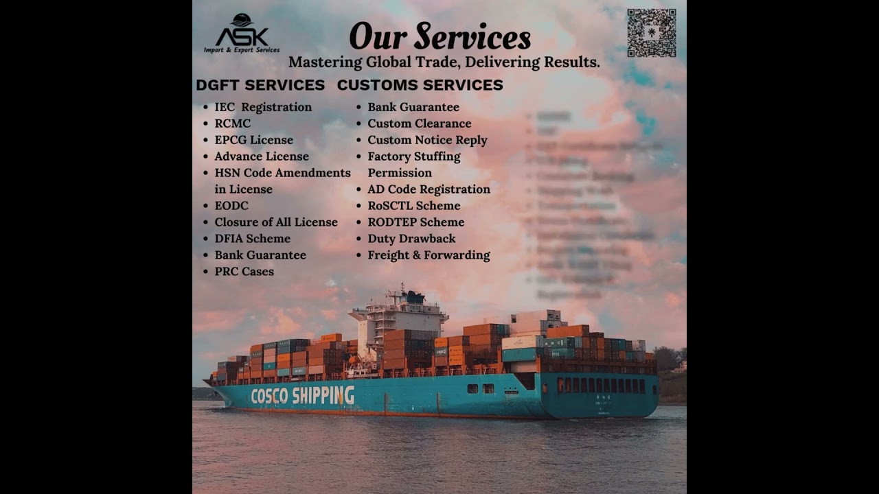 Your Global Trade Partner: Import & Export Solutions by Ask Import & Export Services