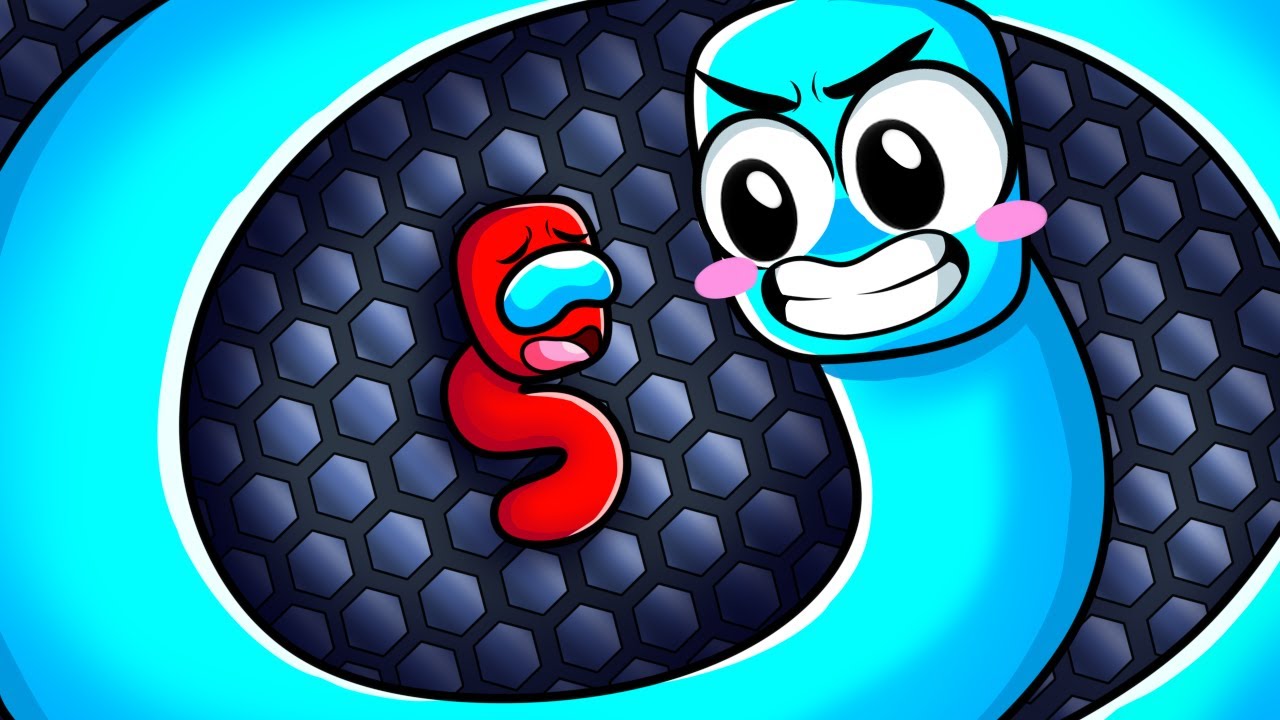 Convirtiéndome en Una SERPIENTE GIGANTE en Roblox SLITHER.IO