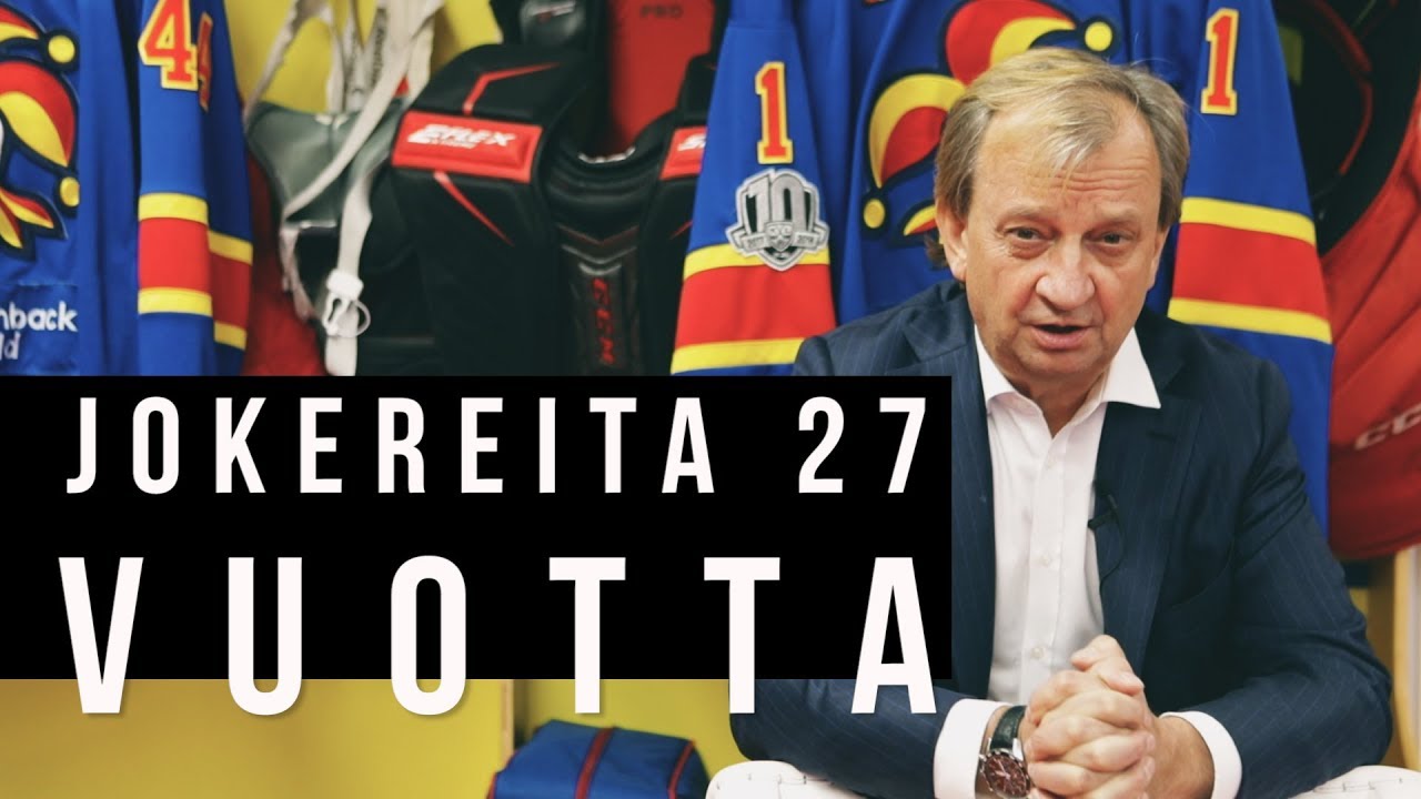 Jokereita 27 vuotta