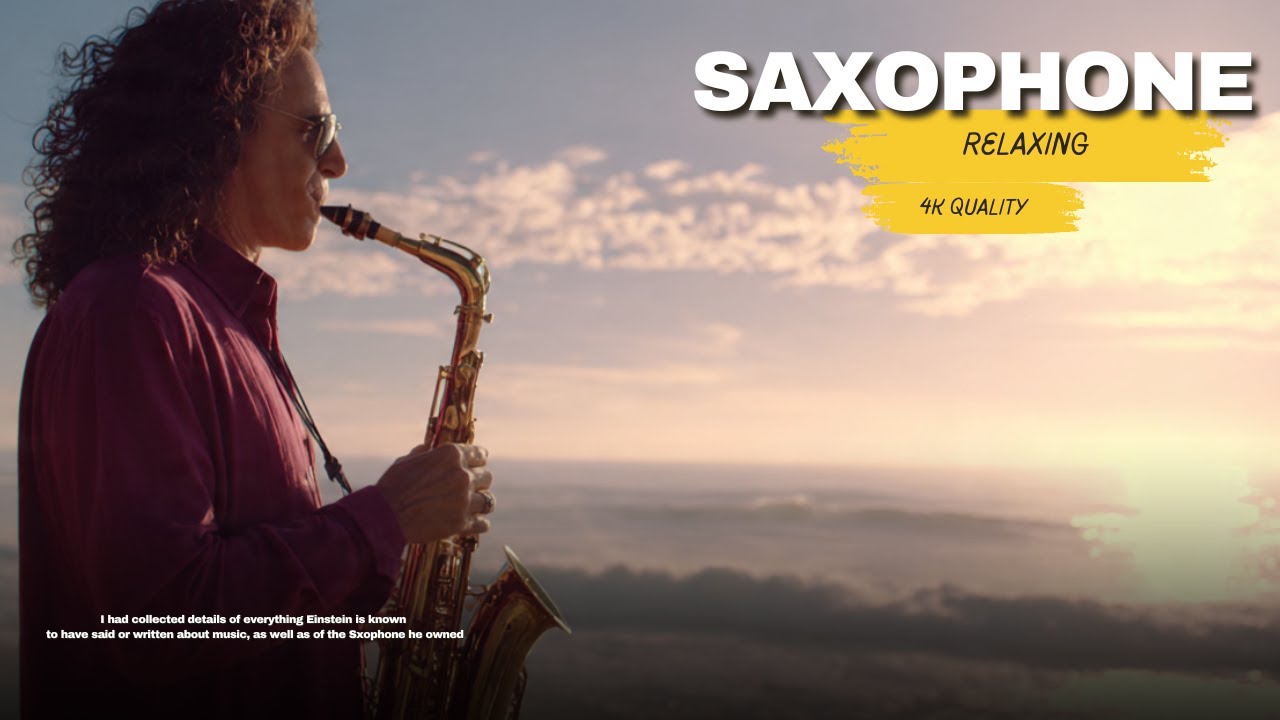 LIVE Saxophone Concert Music for Learning Focus Stress Relief | Long Ambient Stream 24/7 4KHD!